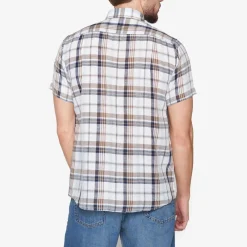 Sale Tom Linen Check Skjorte, , XXL Skjorter