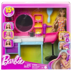 Barbie Totally Hårsalon-Børn Dukker & Tilbehør