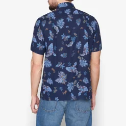 Best Tramp Hawaii Print Skjorte, , XL Skjorter
