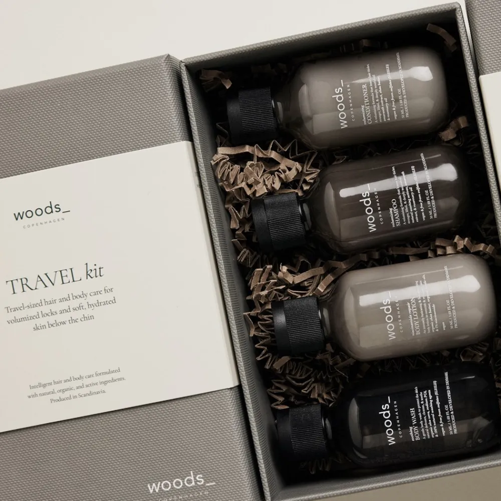 woods_ copenhagen Travel Gaveæske- Hårpleje|Gaveæsker Til Hende