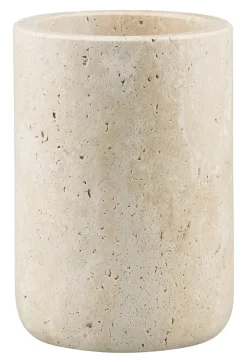 Mette Ditmer Travertine Tandbørsteholder,- Dispensere & Tandkrus