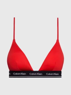 Calvin Klein Triangle Bikinitop, , L-Dame Badetøj