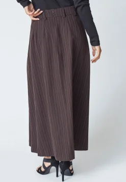 Co'Couture TrinnyCC Pleat Stripe Nederdel, , M-Dame Nederdele