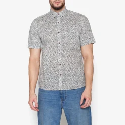 Outlet Trip Mini Print Skjorte, , XL Skjorter