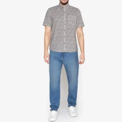 Outlet Trip Mini Print Skjorte, , XL Skjorter