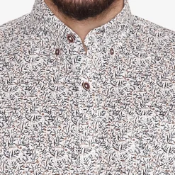 Outlet Trip Mini Print Skjorte, , XL Skjorter