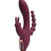 Sinful Triple Fun Rabbit Vibrator- Sexlegetøj