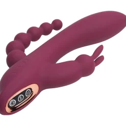 Sinful Triple Fun Rabbit Vibrator- Sexlegetøj