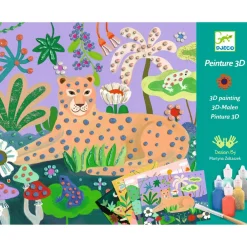 Djeco Tropical Forest Malesæt-Børn Kreativ Leg