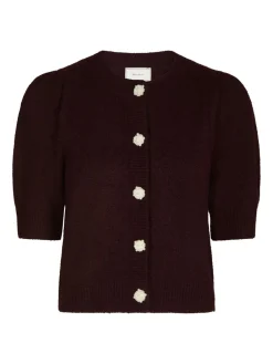 Neo Noir Trudy Deco Knit Cardigan, , 40-Dame Cardigans|Strik & Sweatshirts