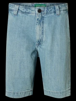 Outlet Trygve Selvede Denim Shorts, , L Shorts