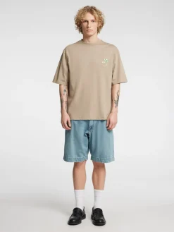 Outlet Trygve Selvede Denim Shorts, , L Shorts