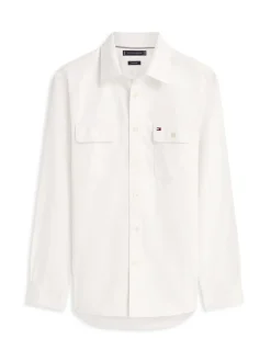 Tommy Hilfiger Twill Regular Overshirt, , XXL- Overshirts