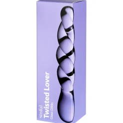 Sinful Twisted Lover Glas Dildo- Sexlegetøj