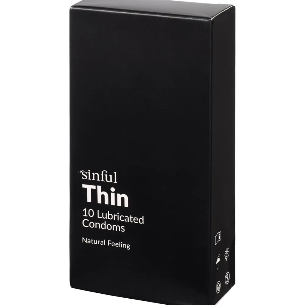 Discount Tynde Kondomer, 10 stk Glidecreme & Kondomer