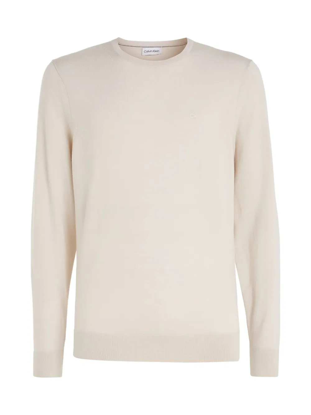 Calvin Klein Uld Striktrøje, , XL- Strik