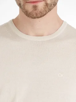 Calvin Klein Uld Striktrøje, , XL- Strik