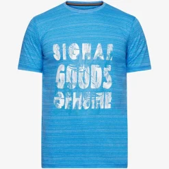 Clearance Ulric Shadowstripe W. Print + T-shirt, , L T-Shirts & Poloer