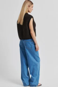 Second Female Ulrikke Knit Vest, , L-Dame Veste