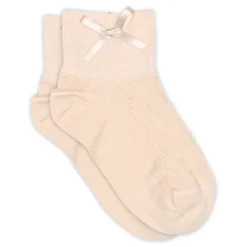 MP Denmark Una Short Bow Strømper, , 37-39-Børn Sokker & Strømper