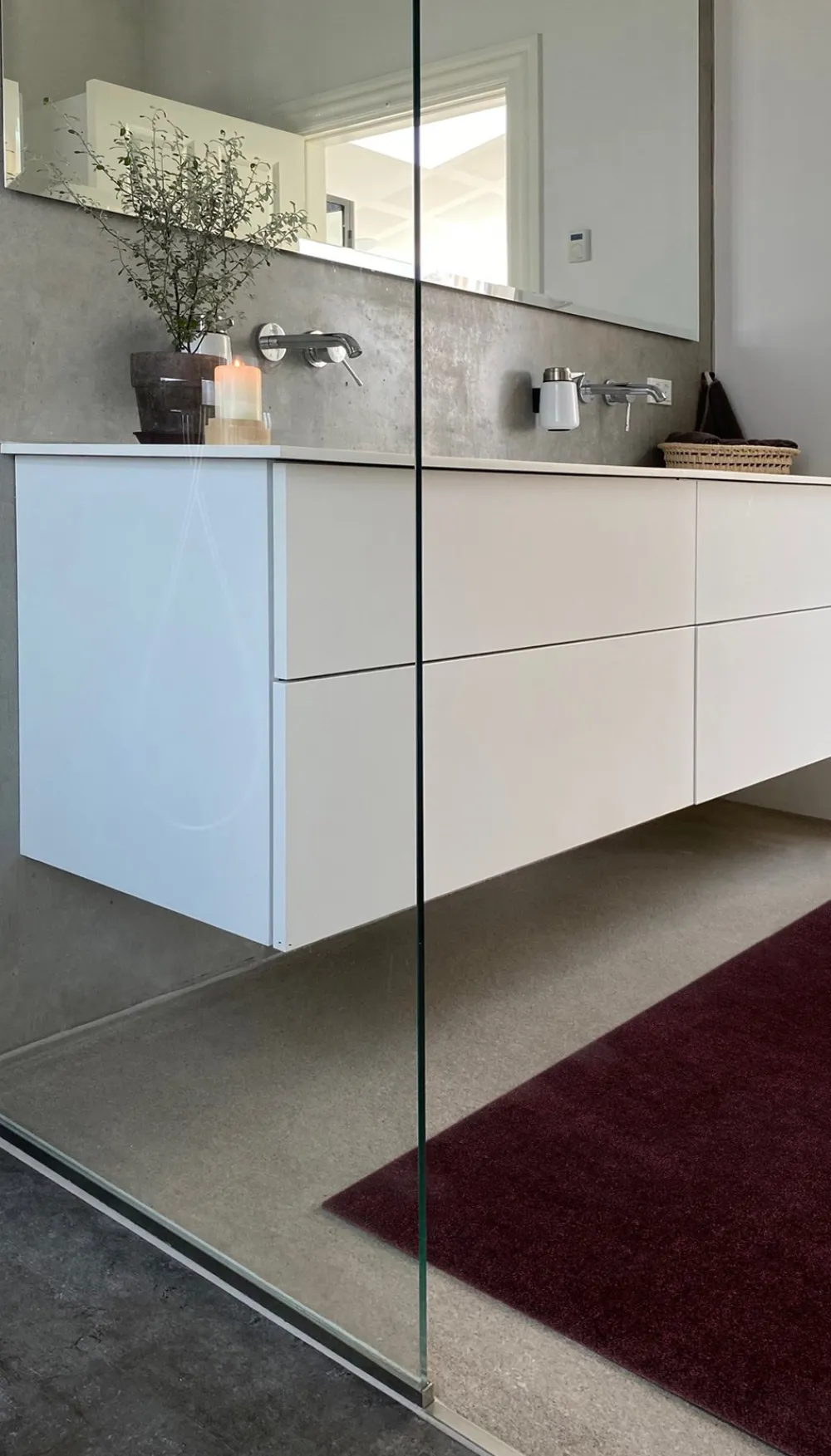 Tica Copenhagen Unicolor Gulvtæppe, , 67x120 cm- Dørmåtter|Bademåtter & Forhæng