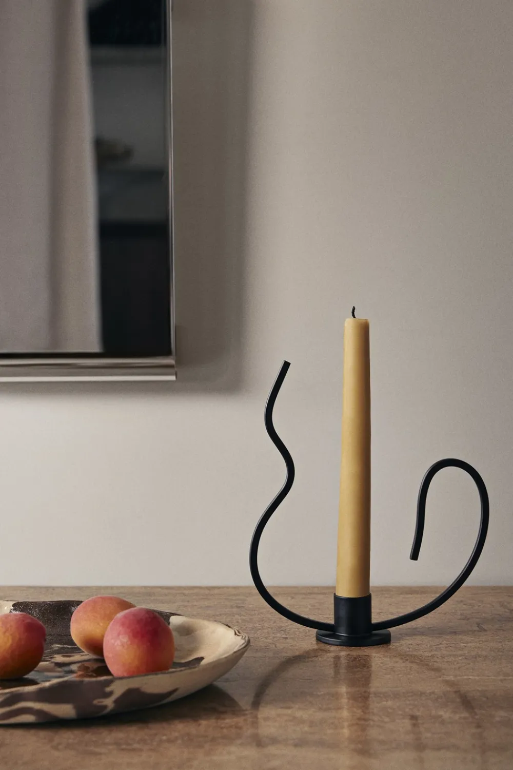 ferm LIVING Valse Lysestage,- Lysestager & Lys