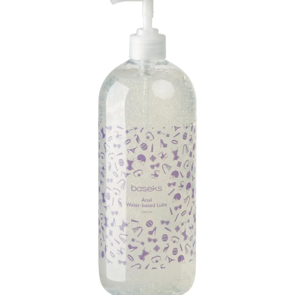 Baseks Vandbaseret Anal Glidecreme, 1000 ml- Glidecreme & Kondomer