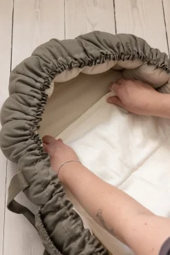 Sebra Vådliggerlagen til Babynest,-Børn Sengerand & Babynest