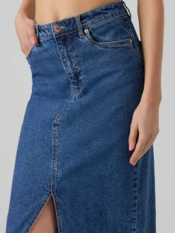 Vero Moda Veri Denimnederdel, , M-Dame Nederdele