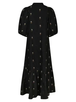 New Veronica Flower Emb Kjole, , 36 Dame Kjoler
