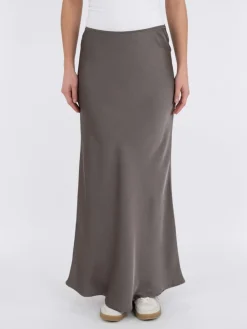 Vicky Heavy Sateen Nederdel, , 40 Dame Nederdele