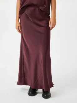 Neo Noir Vicky Heavy Sateen Nederdel, , 40-Dame Nederdele