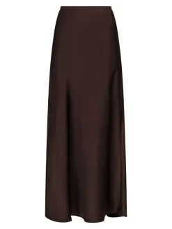 Clearance Vicky Heavy Sateen Nederdel, , 40 Dame Nederdele