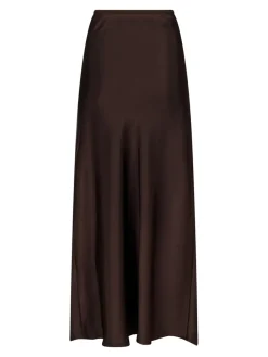 Clearance Vicky Heavy Sateen Nederdel, , 40 Dame Nederdele