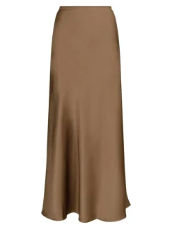 Neo Noir Vicky Heavy Sateen Nederdel, , 42-Dame Nederdele