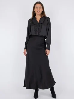 Best Vicky Heavy Sateen Nederdel, , 42 Dame Nederdele