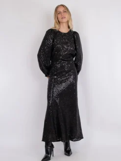 Vicky Sequins Nederdel, , 36 Dame Nederdele