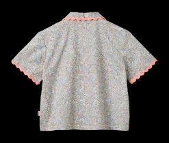 Wheat Vilma Lace Skjorte, , 110 cm-Børn Skjorter