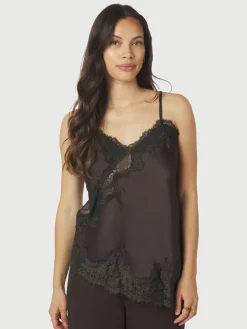 Neo Noir Viole Lace Top, , 36-Dame T-Shirts & Toppe