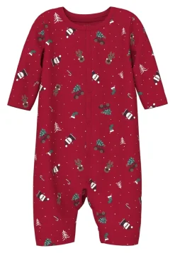 Name It Vismas Baby Natdragt, , 50 cm-Børn Undertøj & Nattøj|Bodies & Heldragter