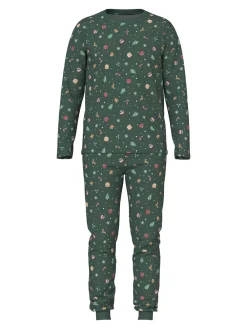 Name It Vismas Pyjamassæt, , S-Dame Loungewear|Nattøj