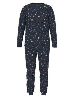 Name It Vismas Pyjamassæt, , S-Dame Loungewear|Nattøj