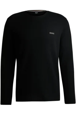 Boss Black Waffle LS Pyjamas T-shirt, , L- Nattøj
