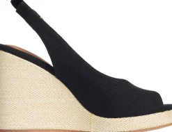 Tommy Hilfiger Wedge Heel Slingback Espadrille Sandaler, , 39-Dame Sandaler