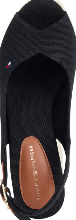 Tommy Hilfiger Wedge Heel Slingback Espadrille Sandaler, , 39-Dame Sandaler