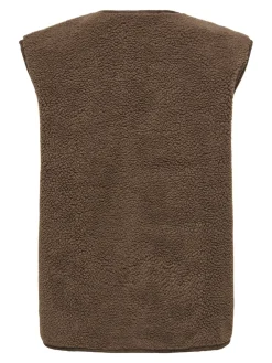 ONLY Wendy Teddy Vest, , XL-Dame Veste
