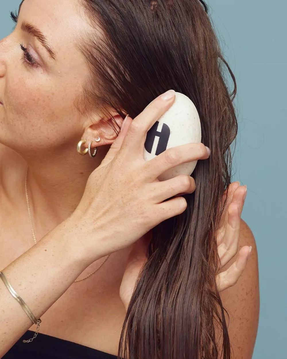 Hairlust Wet Hair Detangler Brush,- Børster & Kamme