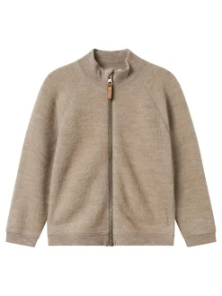 Best Wmino Woll Cardigan, , 110 cm Børn Cardigans