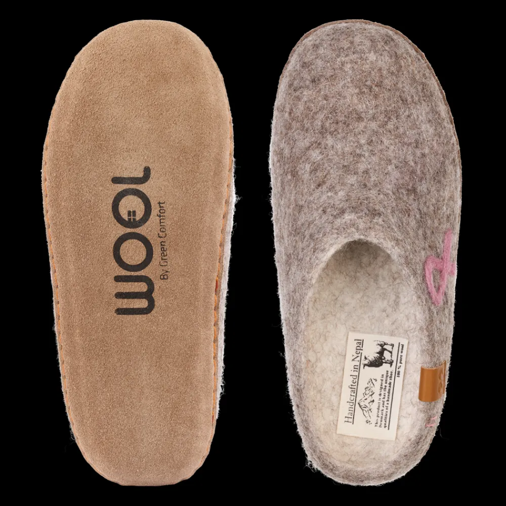 Clearance Wool Makalu Hjemmesko, , 42 Dame Hjemmesko