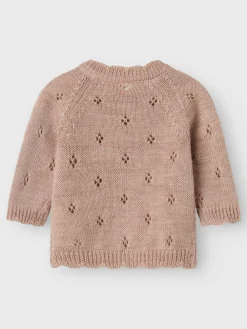 Name It Wrilla Wool Knit Cardigan, , 68 cm-Børn Cardigans